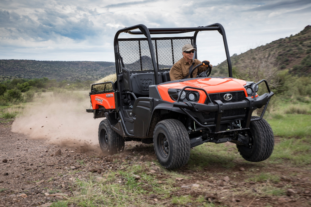 Kubota RTV-XG850 Sidekick jazda dynamiczna
